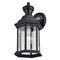 Vaxcel Auburn Aluminum 6.25-in. W 1 Light Black Motion Sensor Dusk/Dawn Outdoor Wall Lantern Clear Glass T0731 - alternate 3